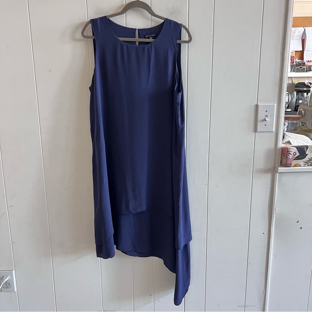 Eileen Fisher 100% Silk Tunic Top